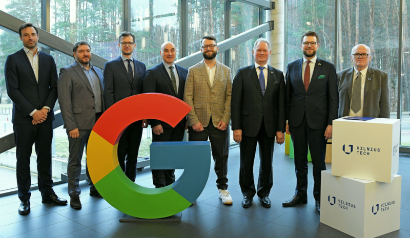 VILNIUS TECH iš „Google.org“ gaus 669 000 eurų paramą Lietuvos kibernetinio saugumo specialistų ugdymui